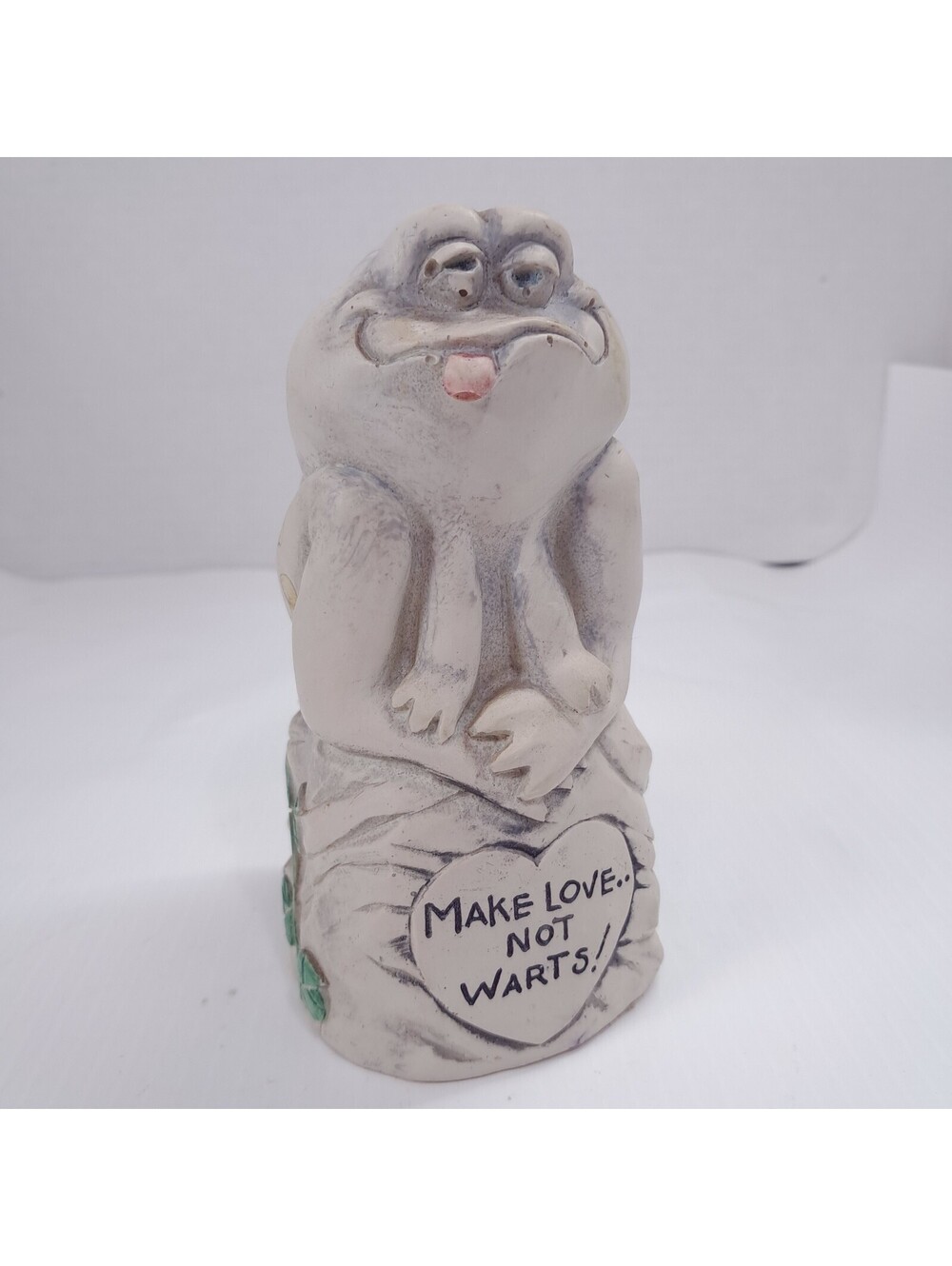 Wise Guys Frog Make Love Not Warts American Greetings Figurine USA 1972 Vintage